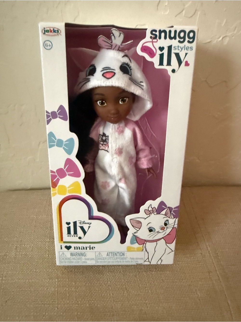 Snugg Styles ILY Disney Marie Doll, Marie Snugg-ILY Doll, Disney Marie Doll Baby
